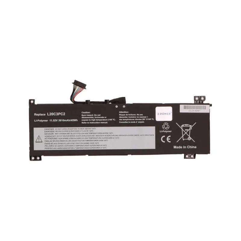 2-Power pro Lenovo ( L20C3PC2 alternativ ) Baterie do Laptopu 11,52V 3910mAh (CBP3911A)