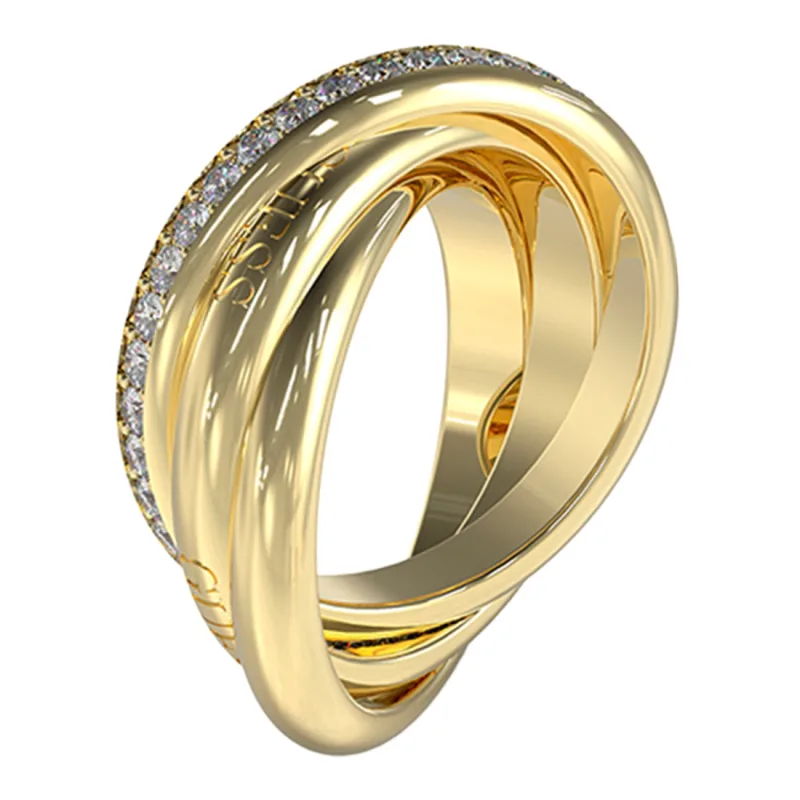 Dámsky Prsteň GUESS JUBR04067JWY (54 )