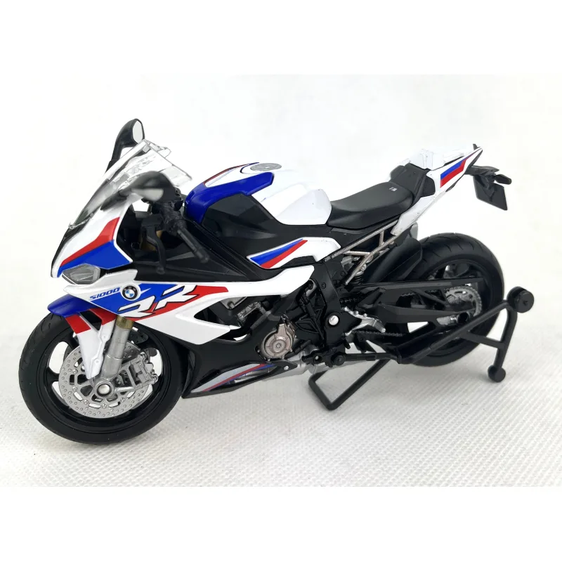 Welly Welly Motocykel BMW S1000RR 1:12 biely
