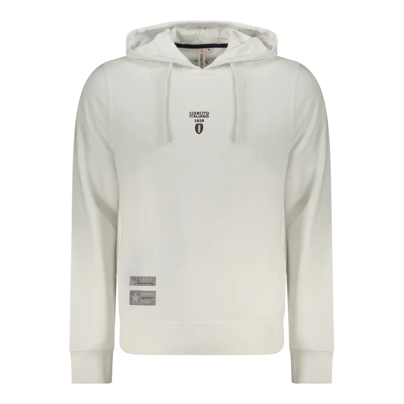 Pánska Mikina bez zipsu ACCADEMIA MILITARE - Biela Farba: Biela, Veľkosť: 2XL