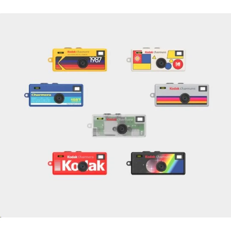 BAZAR - Kodak Charmera Keychain Digital Camera Blind Box - Poškozený obal…
