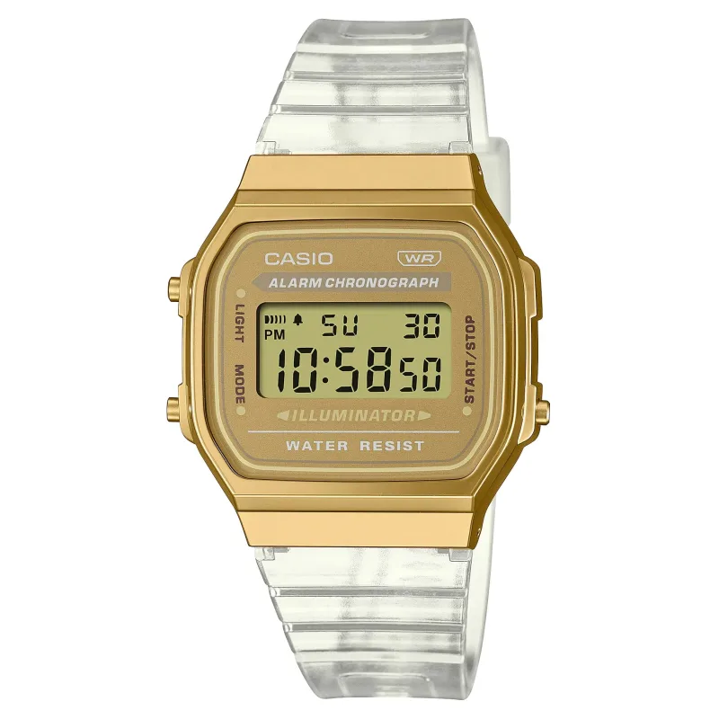 Hodinky CASIO unisex A168XESG-9AEF (36,3MM)