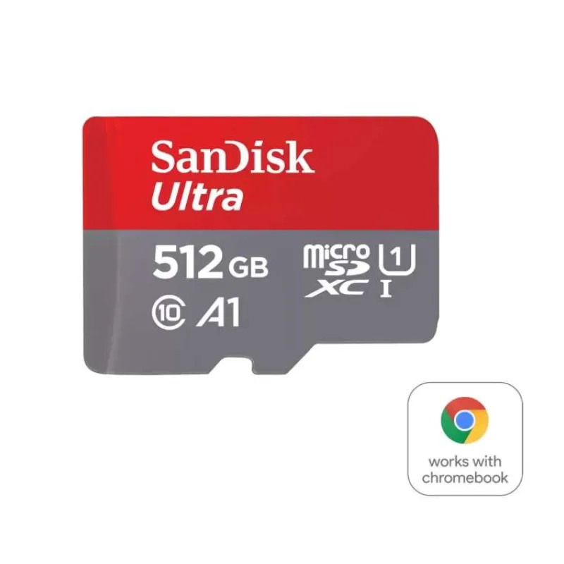 SanDisk Ultra 512GB microSD card for Chromebook (SDSQUAC-512G-GN6FA)