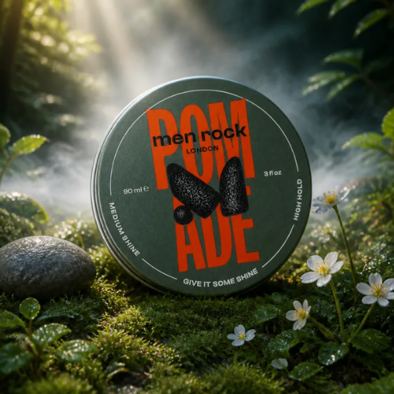 Pomáda na vlasy Men Rock s vysokou fixáciou - lesk 90 ml