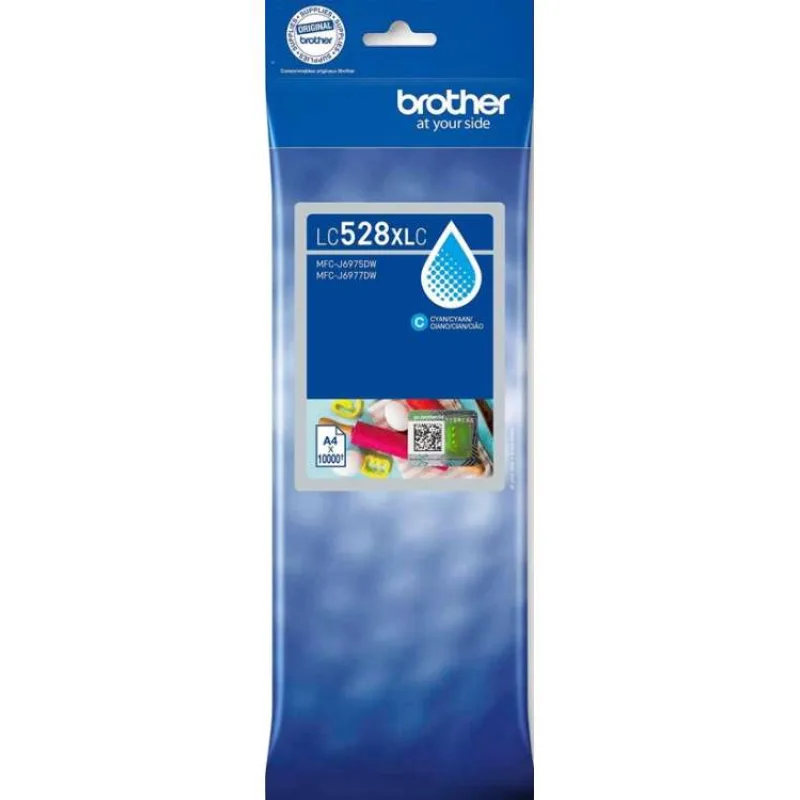 kazeta BROTHER LC-528XL Cyan MFC-J6975DW/J6977DW (10000 str.) (LC528XLC)