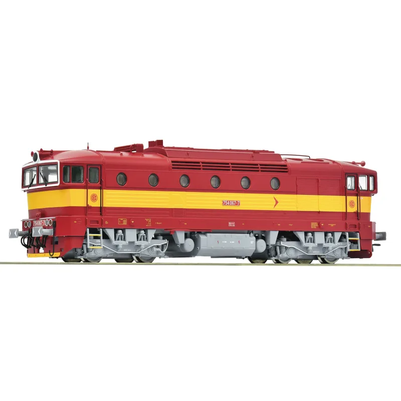 Roco Roco Dieselová lokomotíva 754 067-7 ČSD/ČD Brejlovec - 7300055