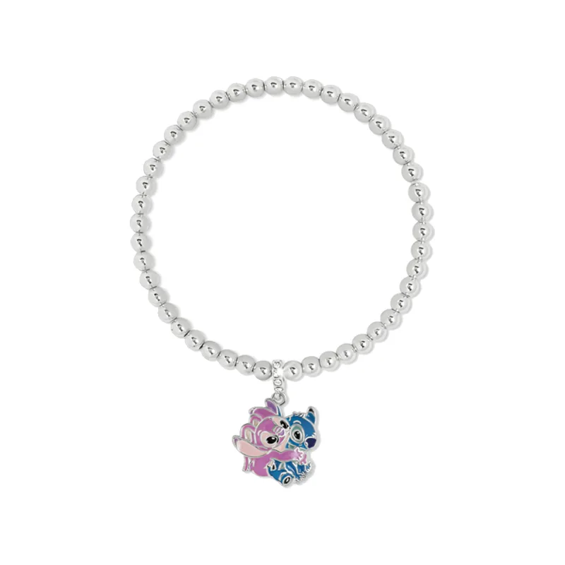Detský náramok Disney s príveskom Stitch & Angel BF00806SRWL.PH