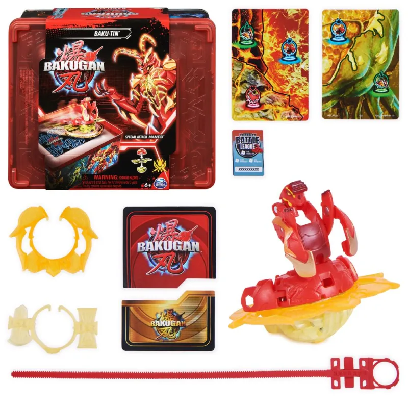 Spin Master BAKUGAN ZBERATEĽSKÁ PLECHOVÁ KRABICA S6