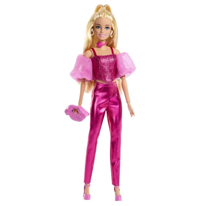 Barbie Deluxe modelka - RUŽOVÝ KORZET