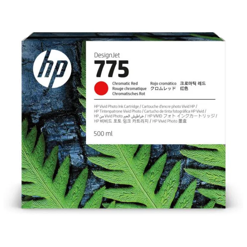 HP 775 500-ml Chromatic Red Ink Cartridge (1XB20A)