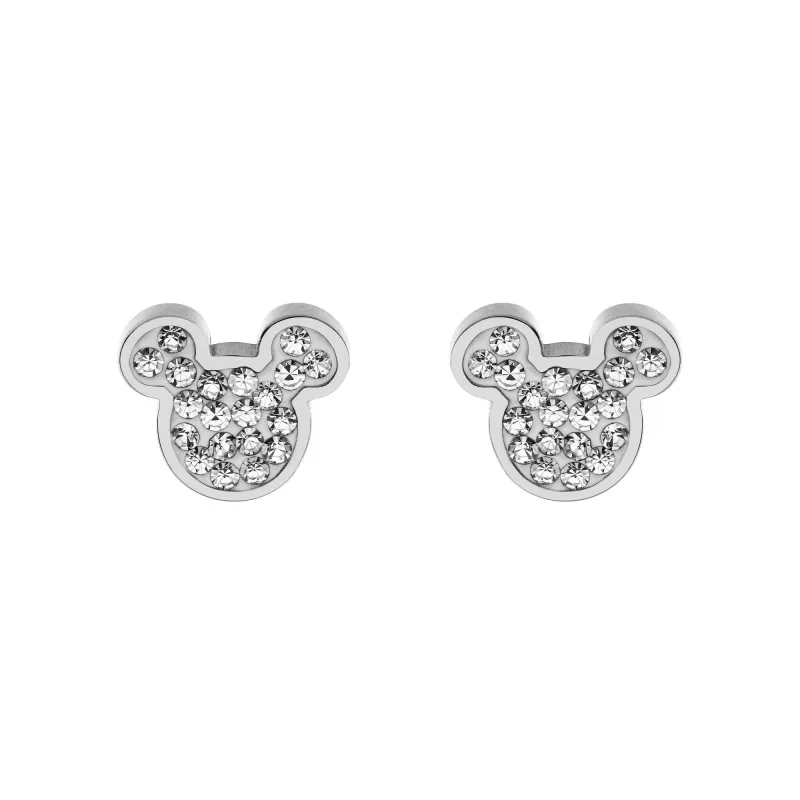 Detské náušnice Disney Mickey Mouse oceľ .SK E600178RWL-B