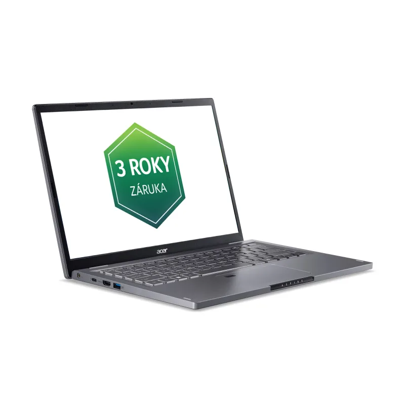 ACER NTB Aspire 14 (A14-51M-33LA), Core 3 100U, 14"WUXGA, 16GB, 512GB SSD…