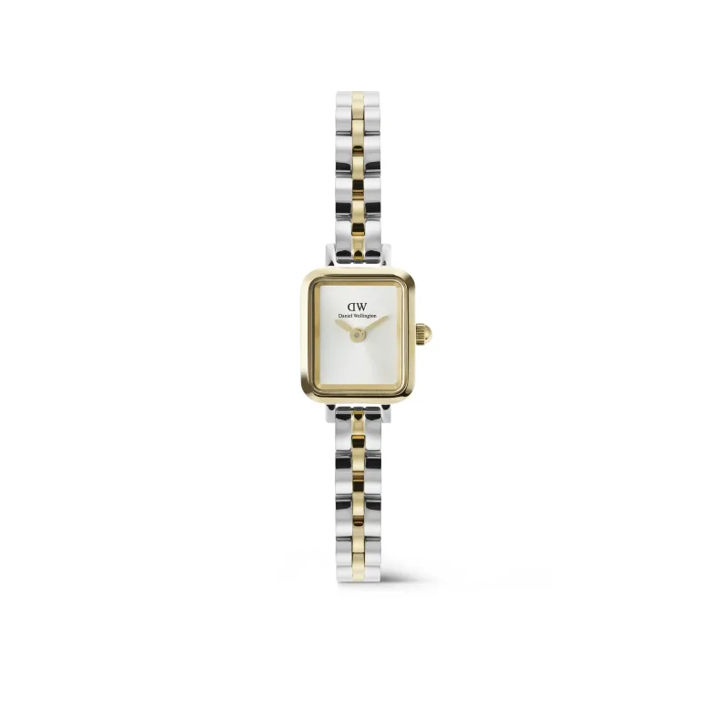 Daniel Wellington Dámske hodinky Quadro Mini Arch 3-Link Square DW00100925