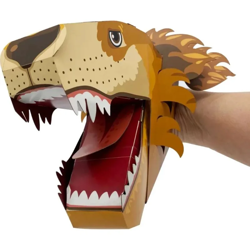 Fiesta Crafts Kreatívna súprava 3D bábka Lev