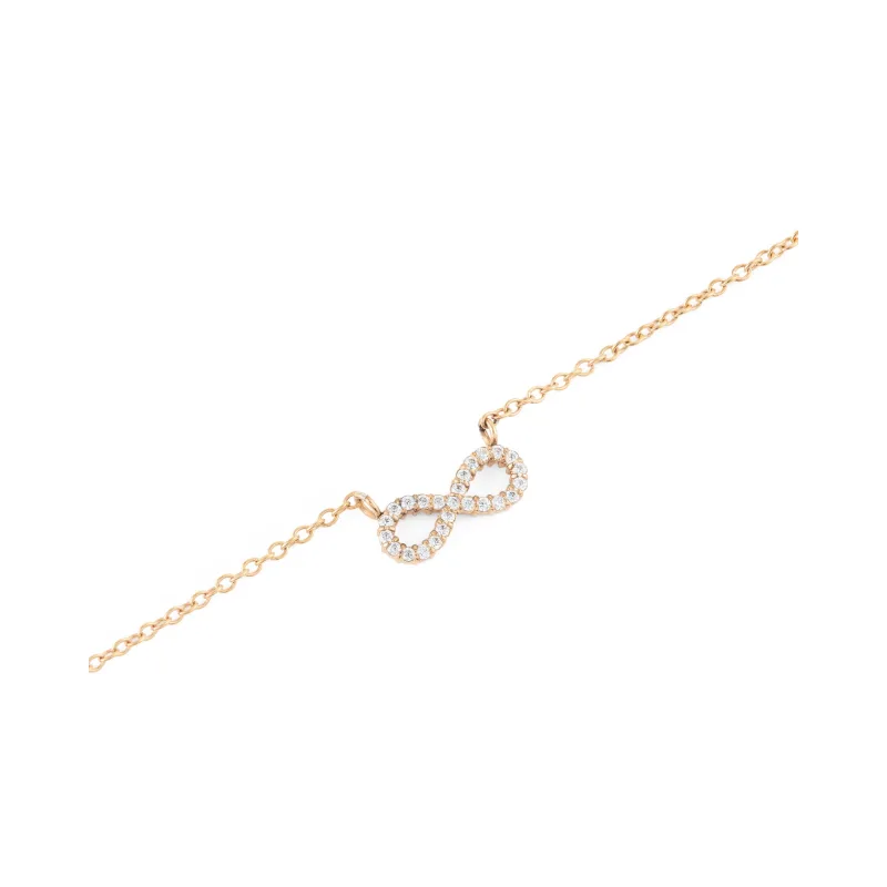 Daniel Wellington Dámsky oceľový náhrdelník Mirelle Infinity DW00401639