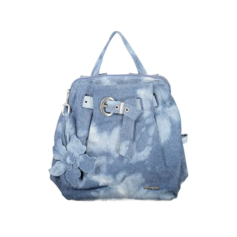 Dámsky Batoh DESIGUAL - Modrá 
 30.0X27.0X12.0cm Farba: Modrá, Veľkosť: 30.0X27.0X12.0