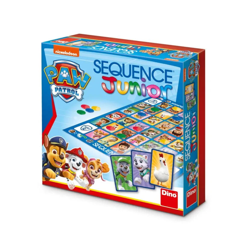 Dino SEQUENCE JUNIOR TLAPKOVÁ PATROLA Detská hra