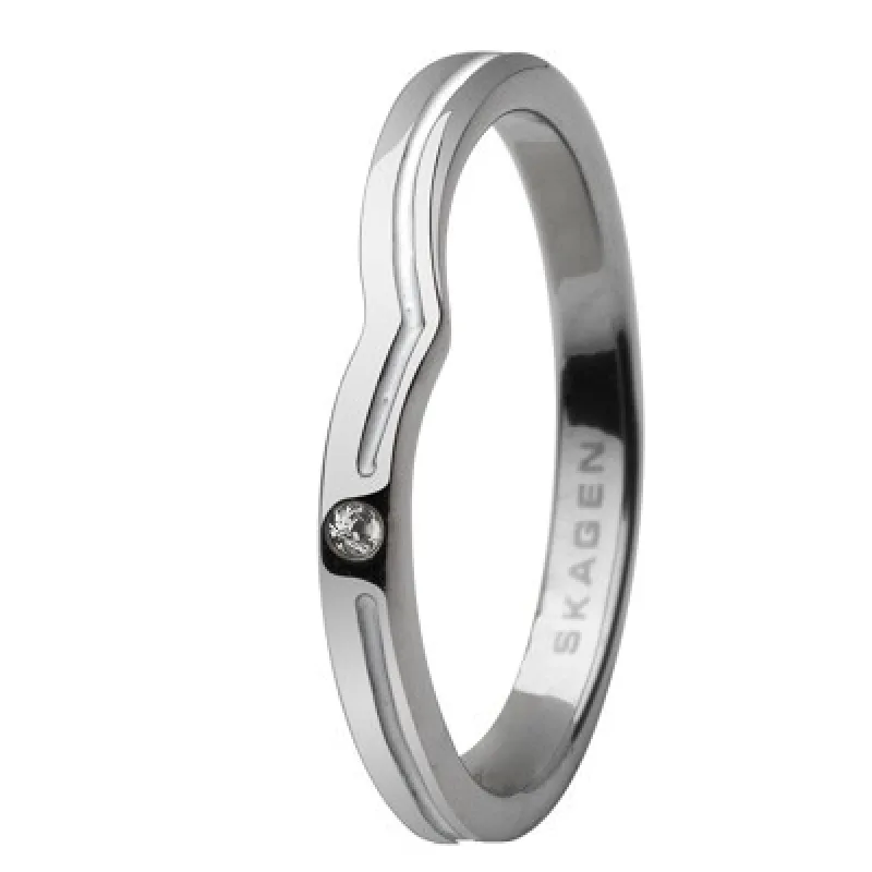 Dámsky Prsteň Prsteň SKAGEN JRSW018SS7 (15 )