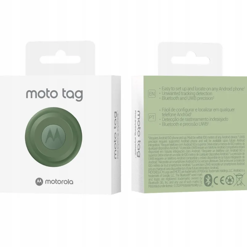 Motorola Moto Tag Reflector Find My Zelený PG38C06073