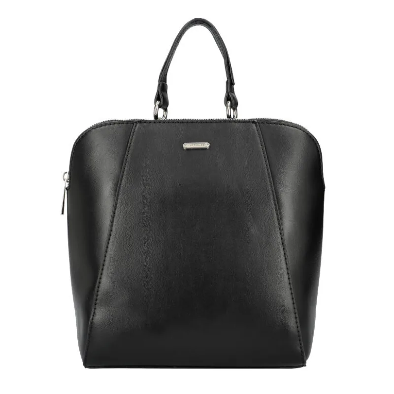 David Jones Čierny dámsky menší elegantný batôžtek