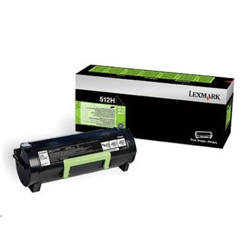 LEXMARK čierny toner 512H pre MS312/ MS415, z programu Lexmark Return…