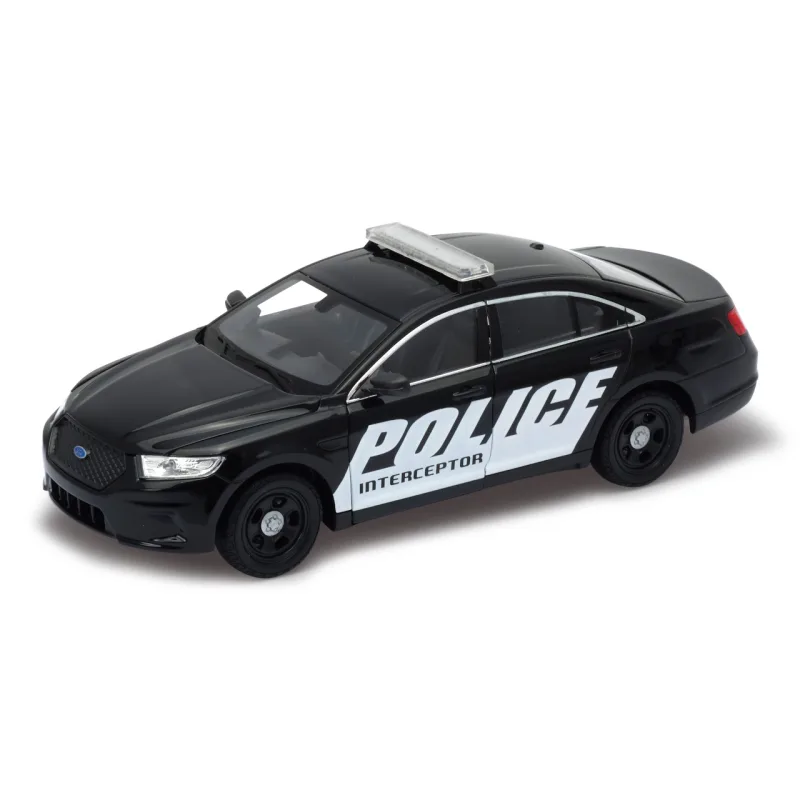 Welly Welly Ford Interceptor 1:24 policajný čierny