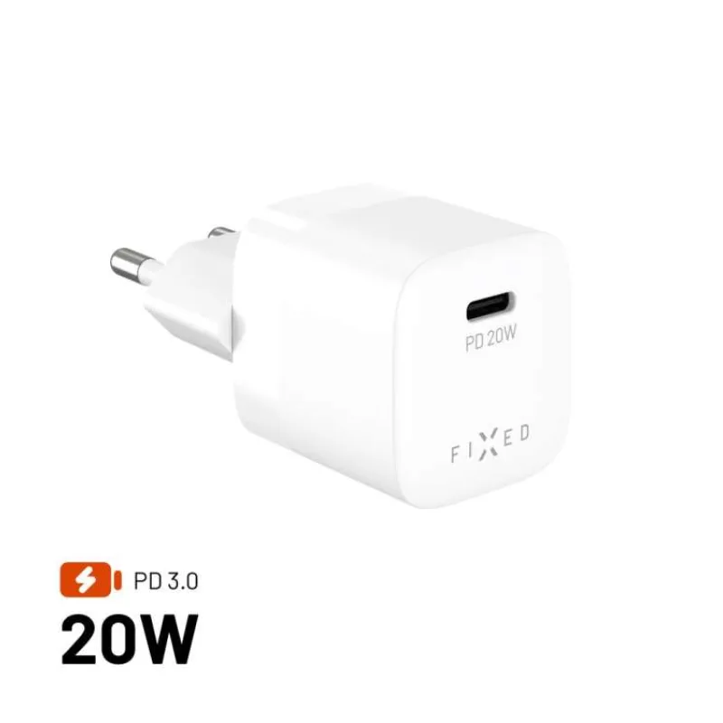 FIXED Nabíjačka s USB-C , 20W (FIXC20M2-C-WH)