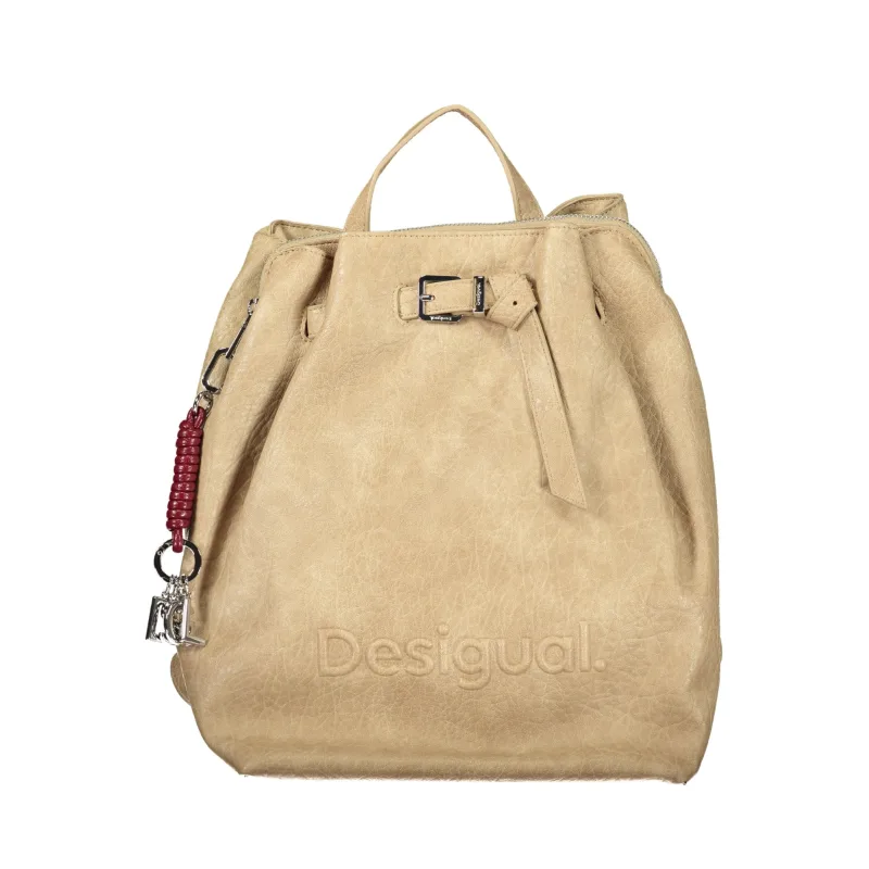 Dámsky Batoh DESIGUAL - Bežová 
 28.0X32.0X14.0cm Farba: Bežová, Veľkosť: 28.0X32.0X14.0