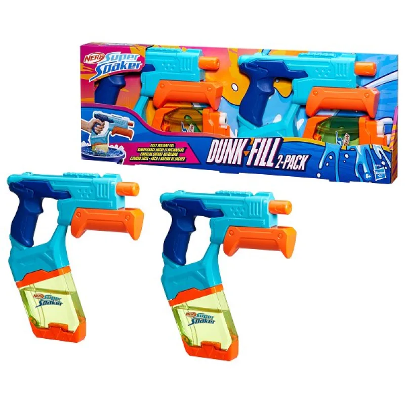 HASBRO - Nerf Super Soaker Dunk FILL duopack