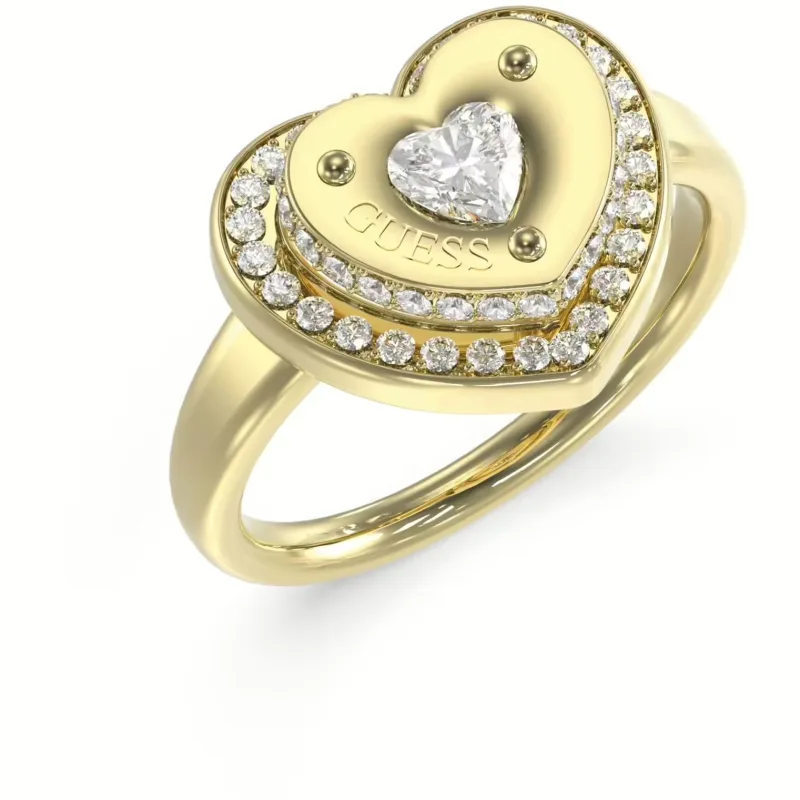 Dámsky Prsteň GUESS JUBR05552JWYG (54 )