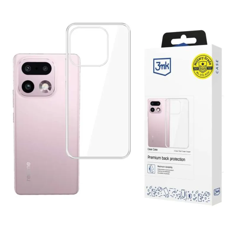 3mk ochranný kryt Clear Case pro Realme 16 Pro+ 5G (5903108752169)