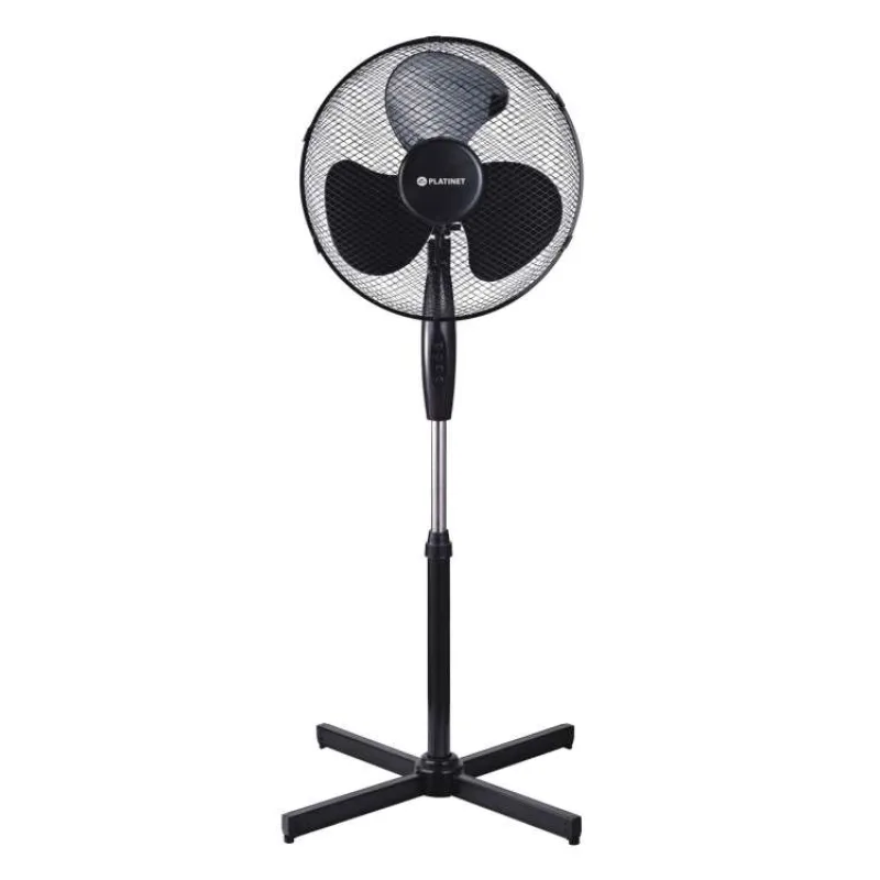 Platinet PSF1616B stojanový ventilátor 40 cm, oscilácia, čierna (PLAPSF1616B)