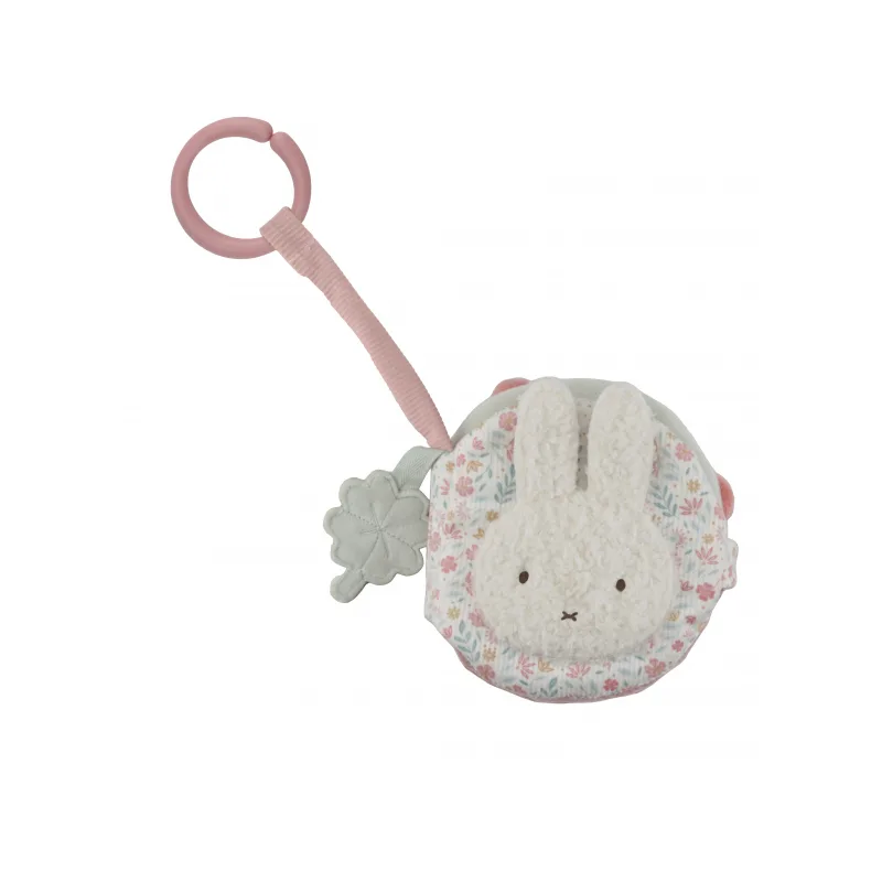 Little Dutch Závesná textilná knižka králiček Miffy Lucky Blossom