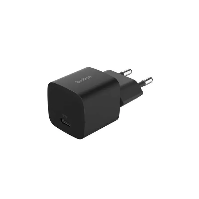 Belkin BOOST CHARGE™ 25W USB-C Power Delivery PPS nástěnná nabíječka, černá (WCA012kqBK)