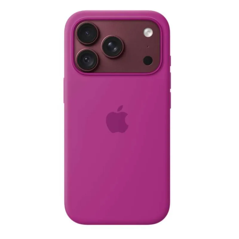 iPhone 18 Pro Silicone Case with MagSafe - Magenta (MK8T4ZM/A)