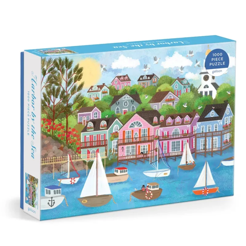 Galison Galison Puzzle Prístav pri mori Joy Laforme 1000 dielikov