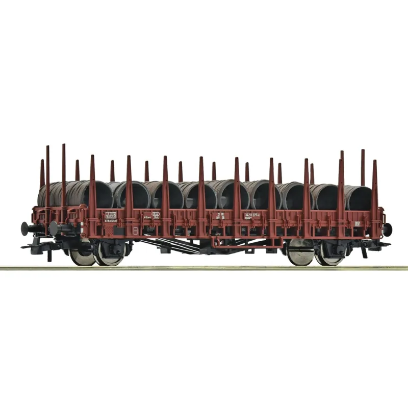 Roco Roco Klanicový vozeň Kbms 440 s oceľovými klanicami DB - 6600268