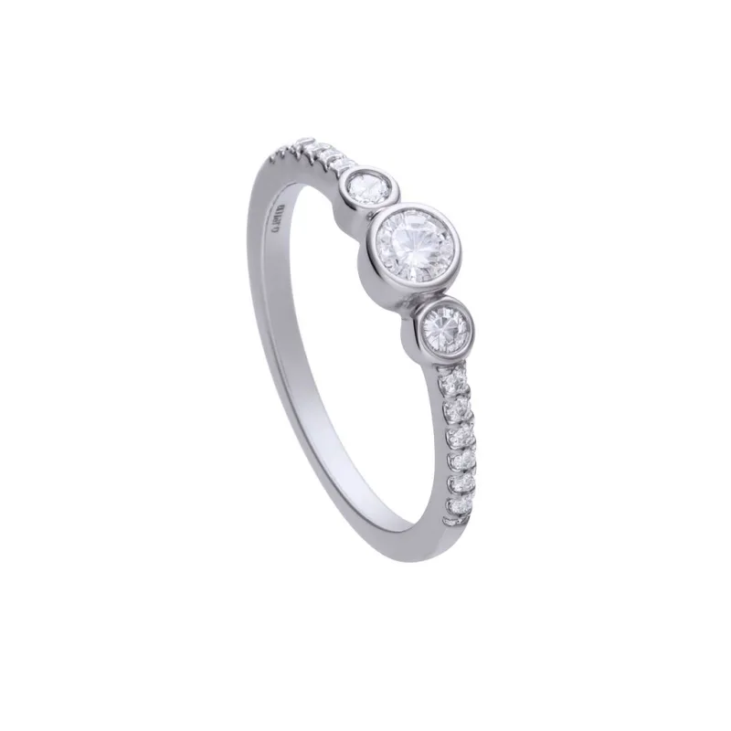 Dámsky Prsteň DIAMONFIRE 6120621082160 (16 )