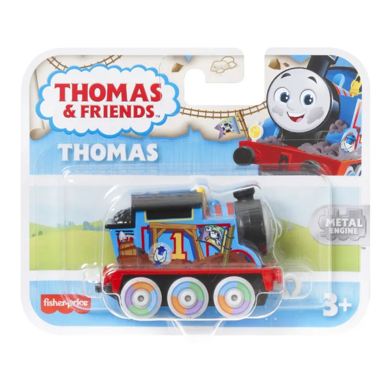 Mattel Fisher Price ťahacia kovová mašinka asst