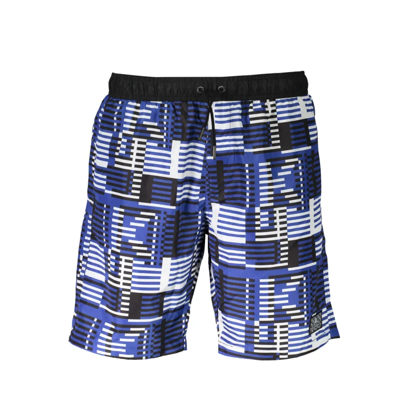 Pánske Plavky KARL LAGERFELD BEACHWEAR - Modrá Farba: Modrá, Velkost: S