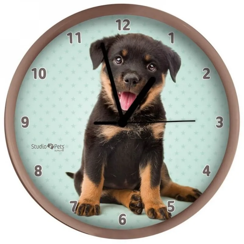 Nástenné Hodiny PLENTY GIFTS Rottweiler 25cm