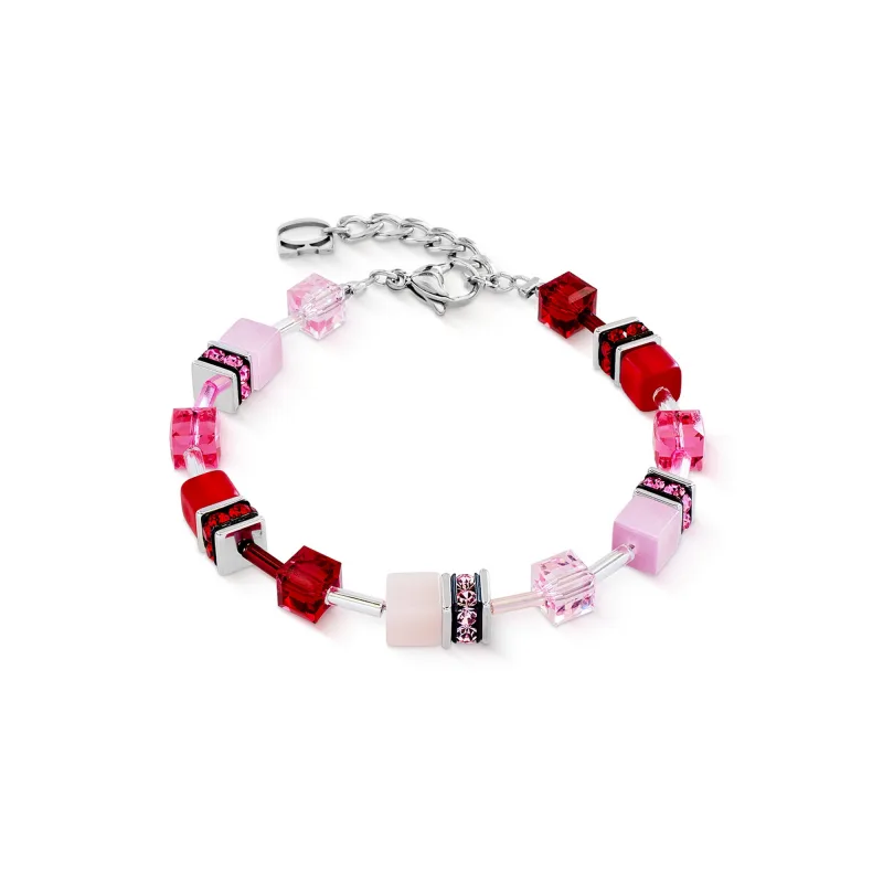 Dámsky náramok Coeur de Lion GeoCUBE® Iconic rosé blush 2838/30-1903