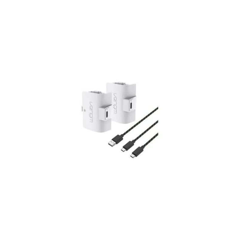 VENOM VS2874 Xbox Series S/X & One White High Capacity Twin Battery Pack + 3 meter cable (VS2874)