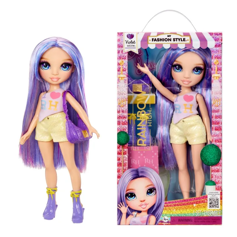 Rainbow High Fashion Style panenka - Violet
