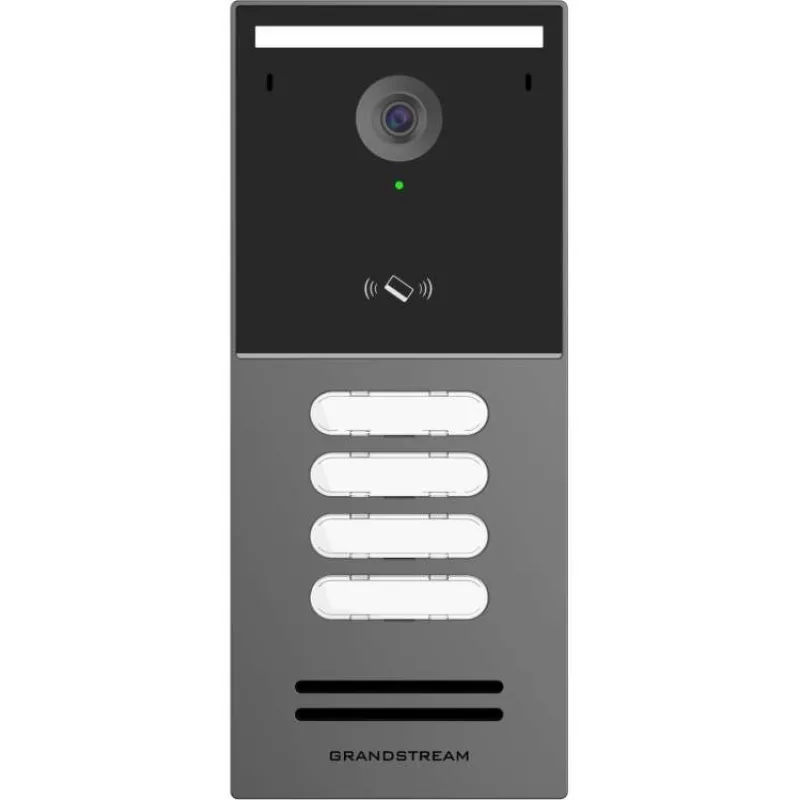 Grandstream GDS3726Q dverové video interkom, 4x tlačidlo, IC a ID karty, NFC, Bluetooth, IP66, IK10 (GDS3726Q)