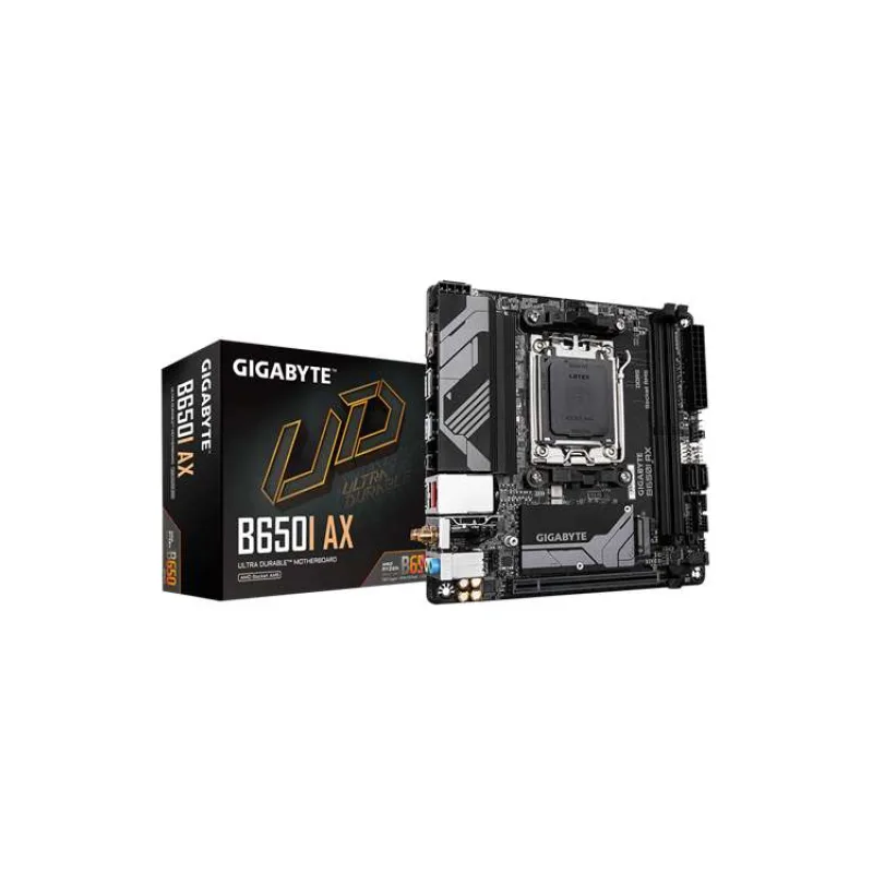 Gigabyte B650I AX, AMD B650, AM5, 2xDDR5, mini-ITX (B650I AX#baz)