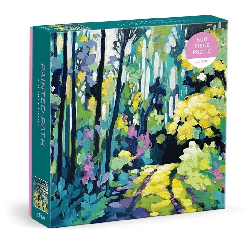 Galison Galison Puzzle Maľovaná cesta Clair Bremner 500 dielikov