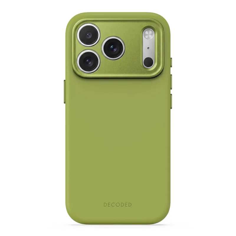 Decoded kryt Silicone Case Magsafe pre iPhone 18 Pro Max - Matcha Green…