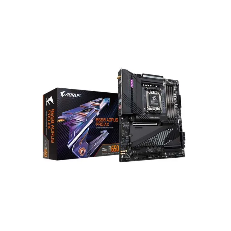 Gigabyte AORUS B650 PRO AX, AMD B650, AM5, 4xDDR5, ATX (B650 AORUS PRO AX#baz)