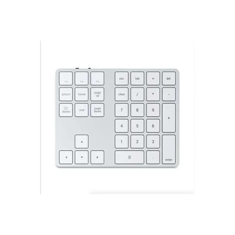 Satechi numerická klávesnica Bluetooth Extended Keypad - Silver Aluminium (ST-XLABKS)